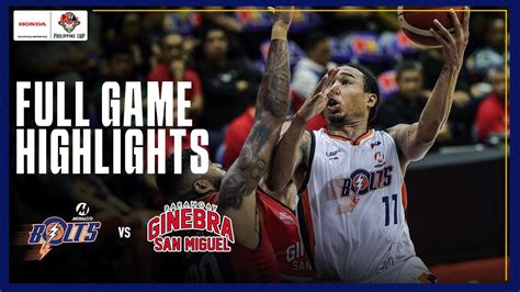 Full Game: Meralco vs. Ginebra .